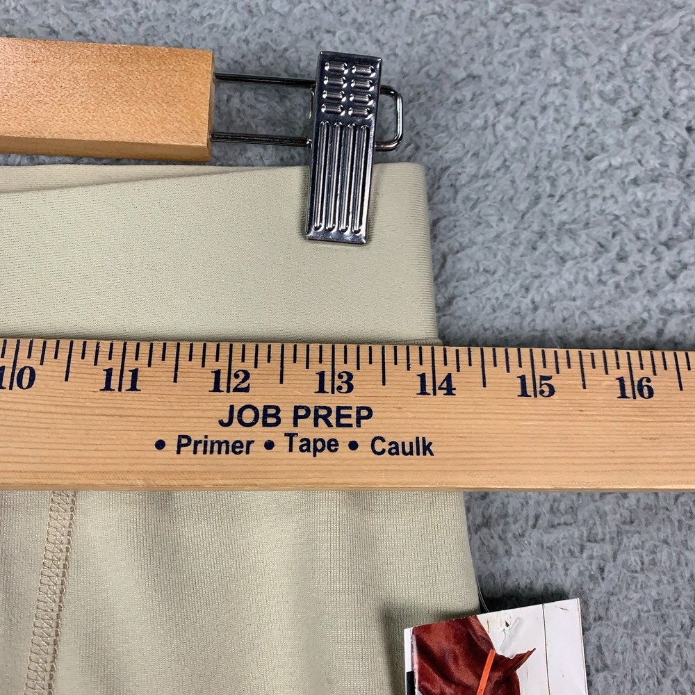 NWT Kerrits Flow Rise Tight Women's Medium Tan Knee Patch Performance Equestrian - Picture 7 of 9